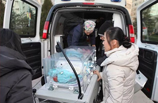 启东市妇婴监护型护送
